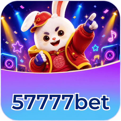 57777bet Logo - Bônus com Rollover Justo